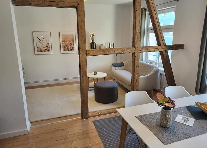 Stilvolle Whg Im Zentrum 公寓 什未林